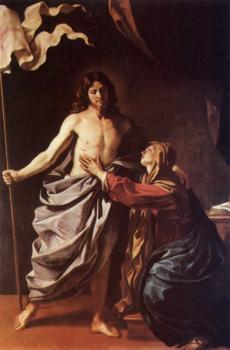 Guercino : Apparition of Christ to the Virgin